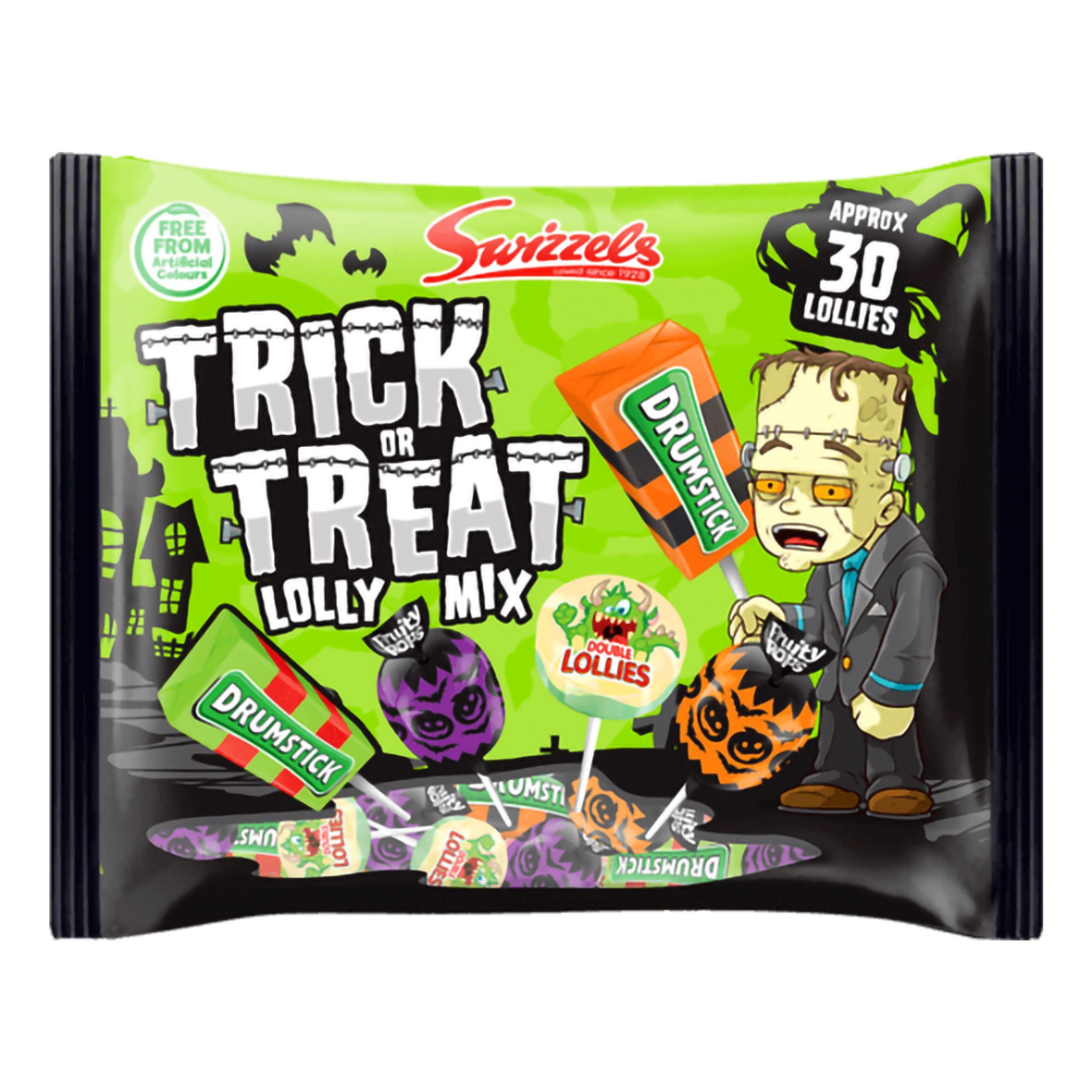 Swizzels Matlow Trick Or Treat Lolly Mix - 330 g