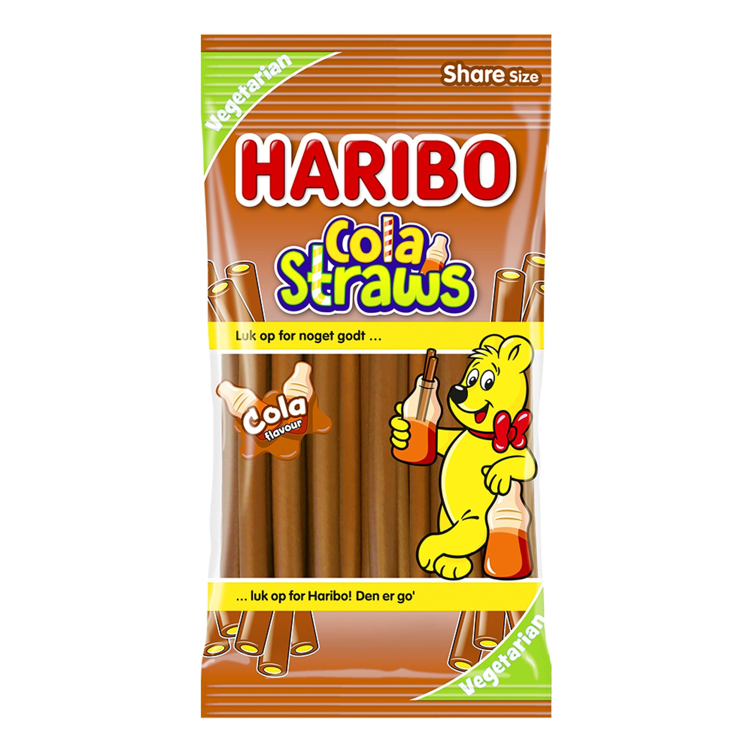 Haribo Cola Straws - 80 g