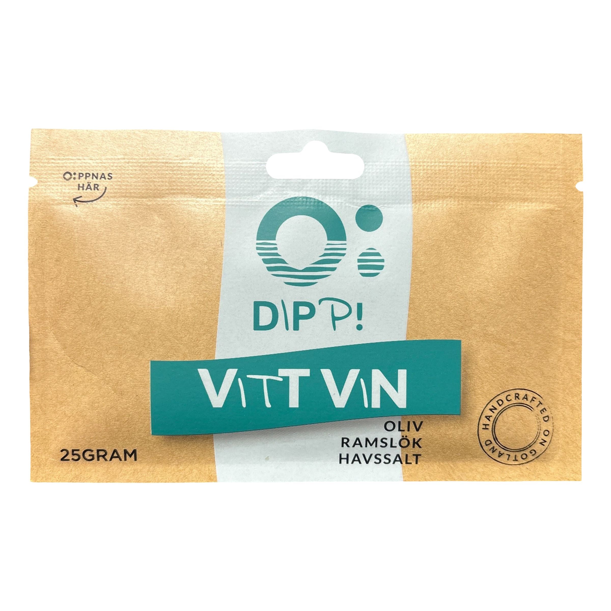 Ö-Chips Dippmix Vitt Vin Oliv Ramslök Havssalt - 25 g