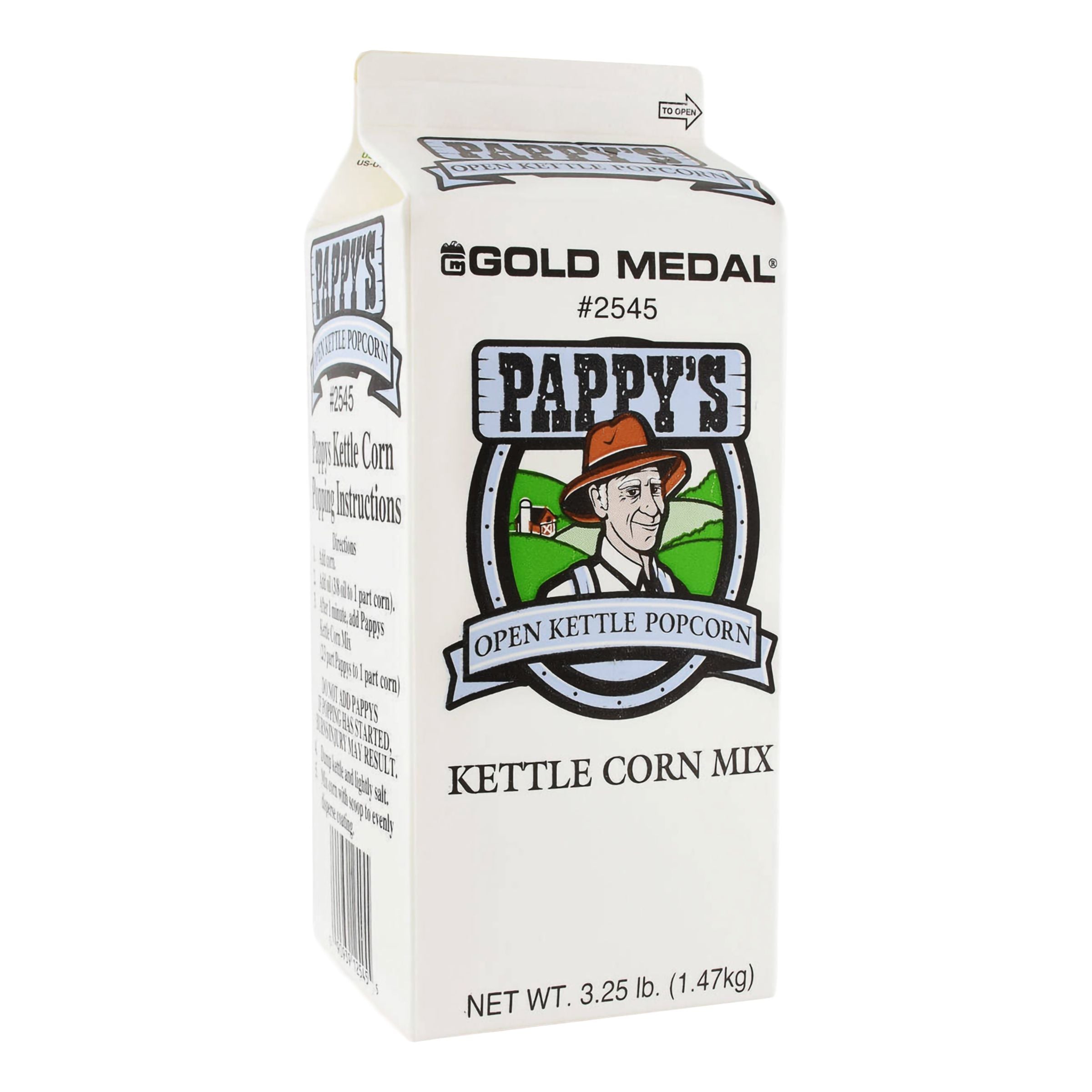 Popcorn Pappy's Kettle Corn Mix - 1,47 kg