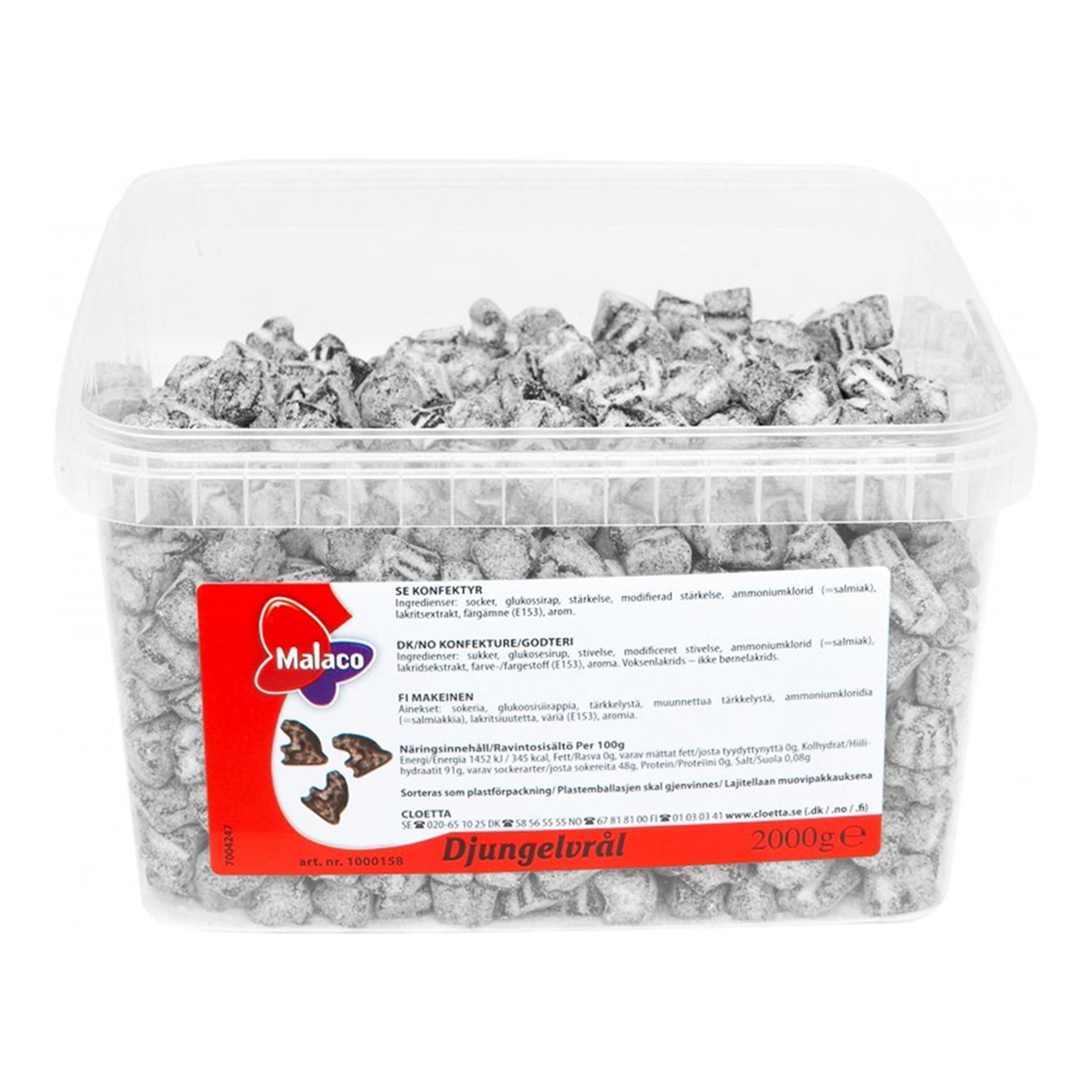 Malaco Djungelvrål Storpack - 2 kg