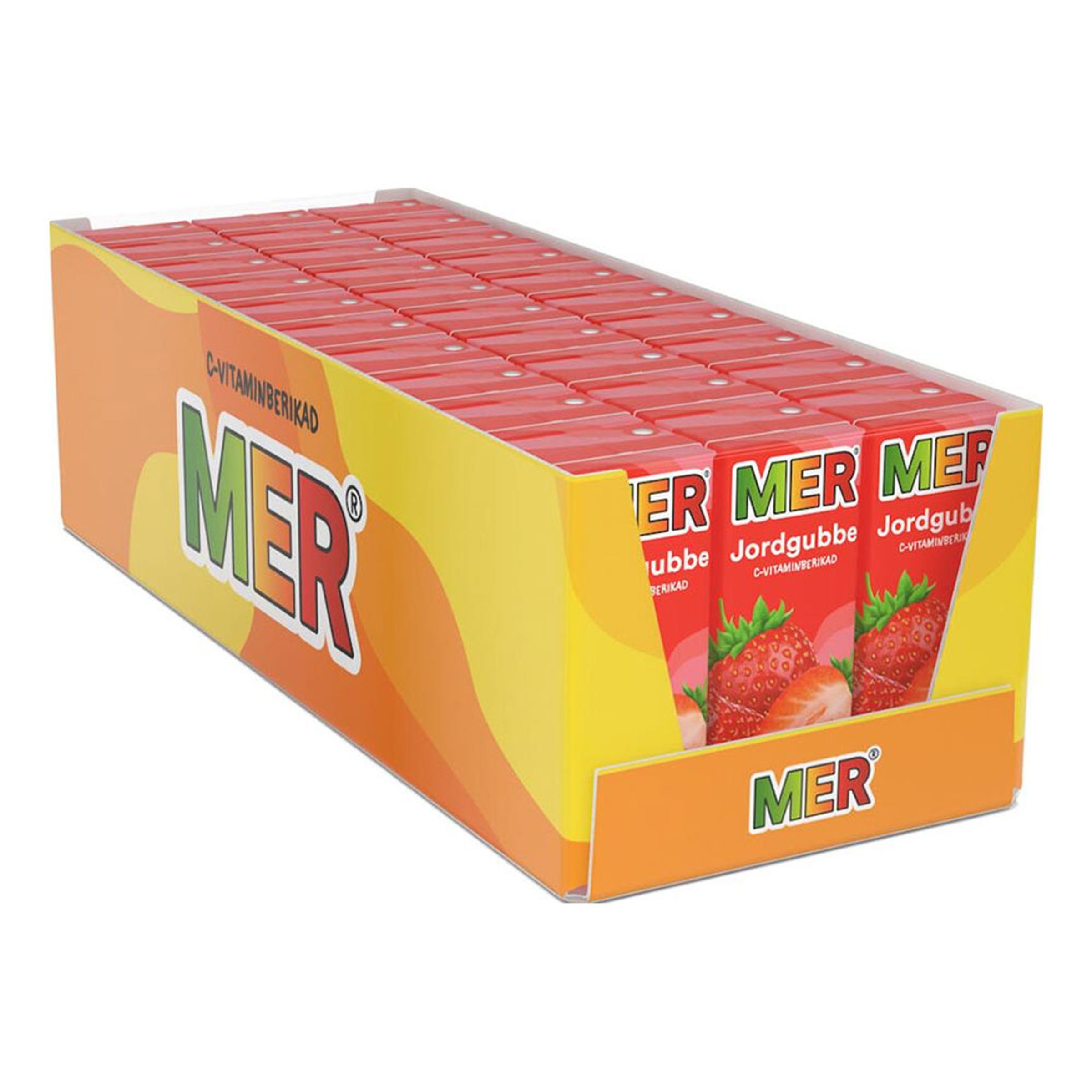 Mer Jordgubbe Tetra Storpack - 30 x 200 ml