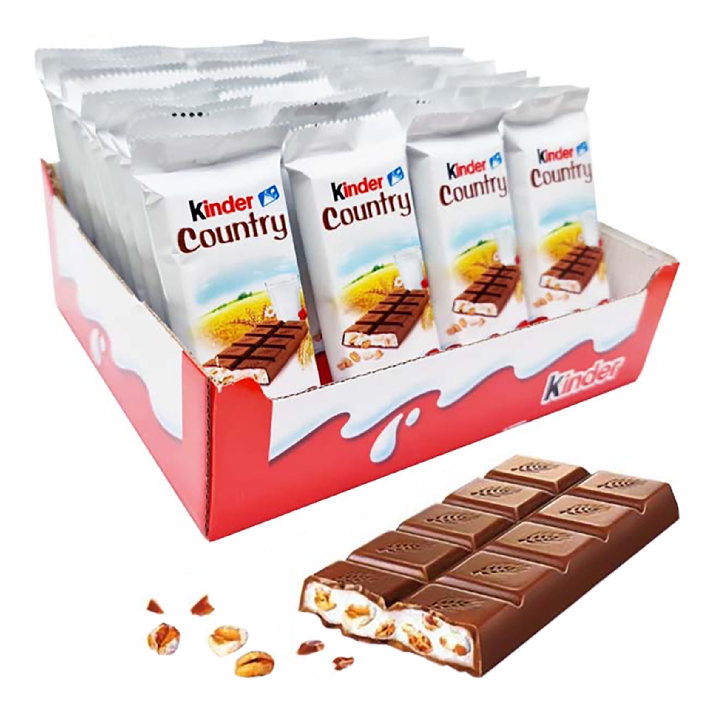 Kinder Country Chokladkaka Storpack - 40 x 23,5 g