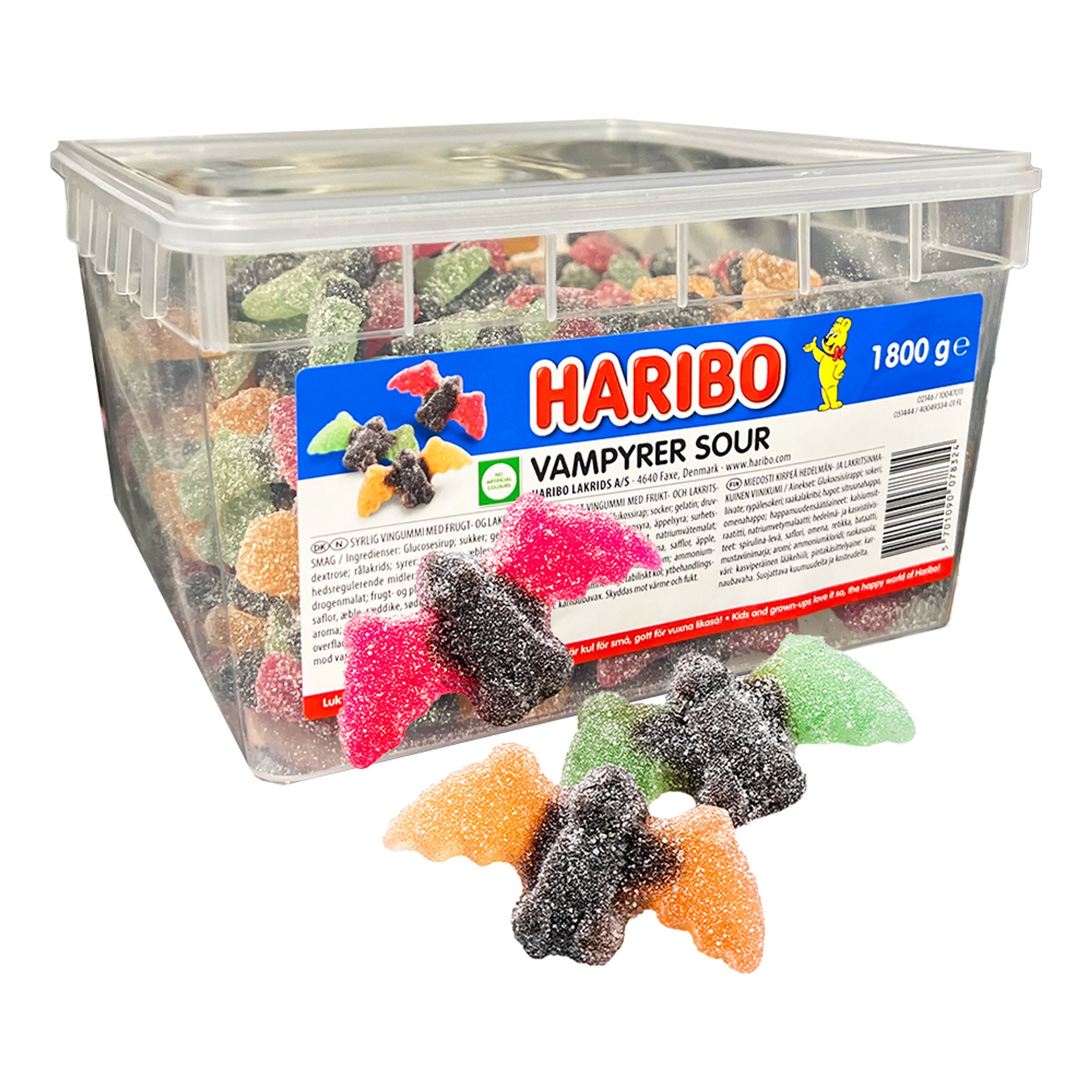 Haribo Vampyrer Sour Storpack - 1,8 kg