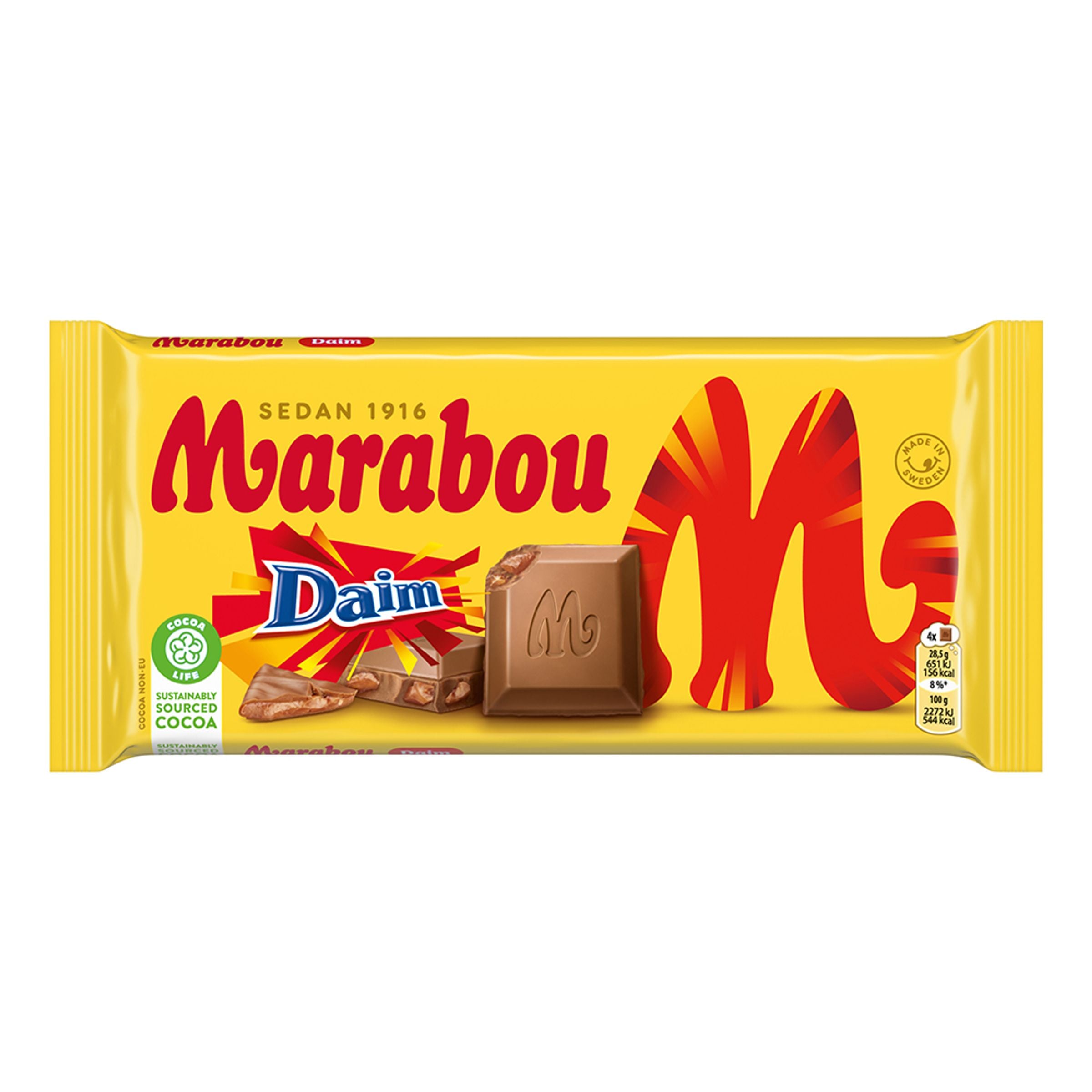 Marabou Daim Chokladkaka - 160 g