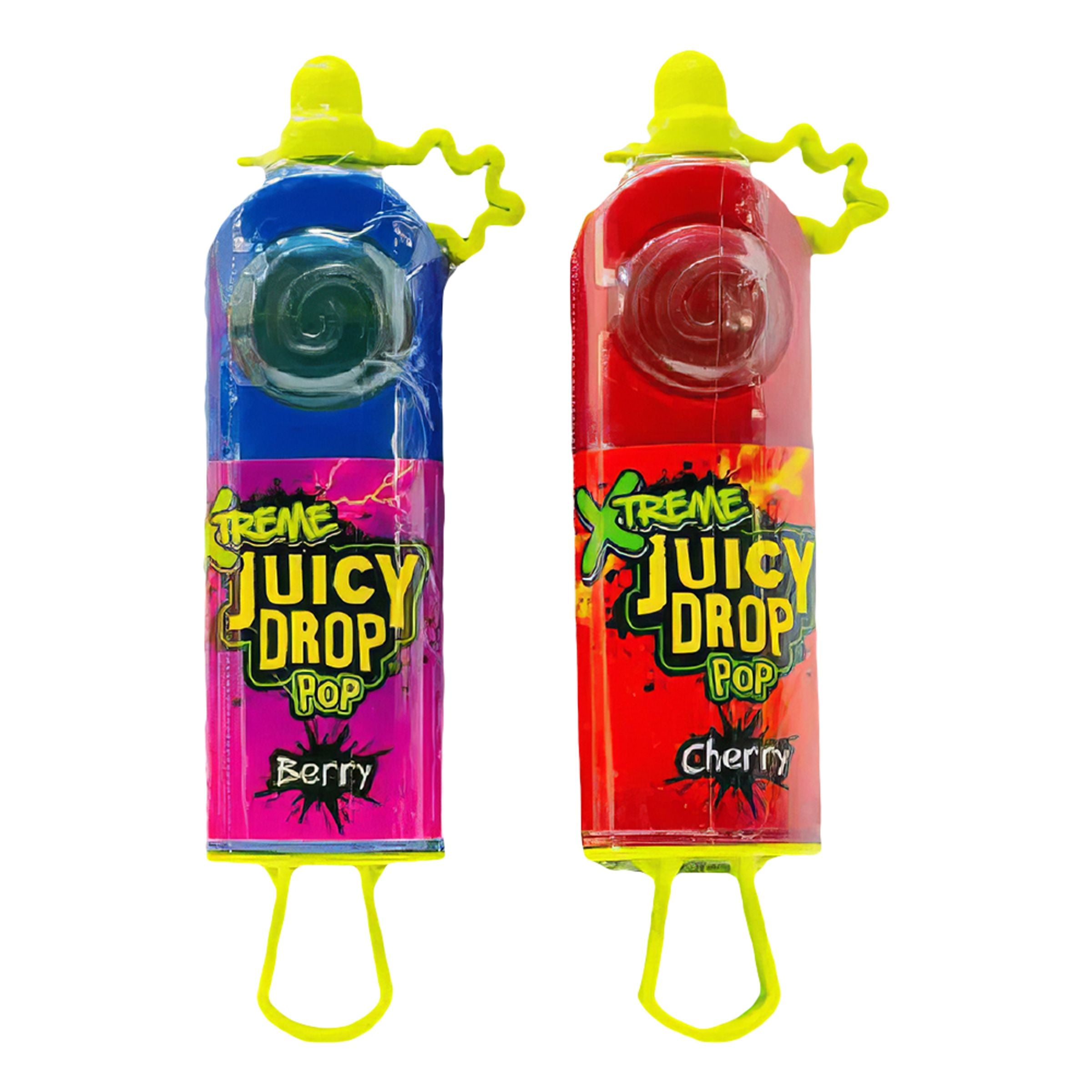 Juicy Drop Pop Xtreme Sours - 26 g