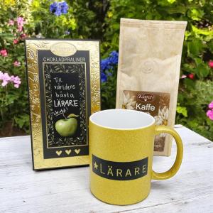 Presentset Lärare (mugg, praliner och kaffe)
