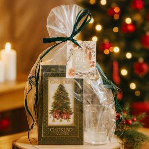 Presentset God Jul Lärare, i cellofan